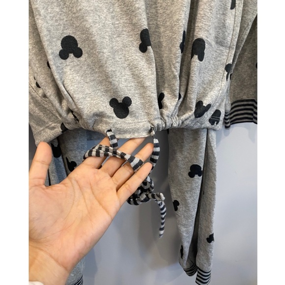 Women's Gray Pajama Set - Picture 4 of 6